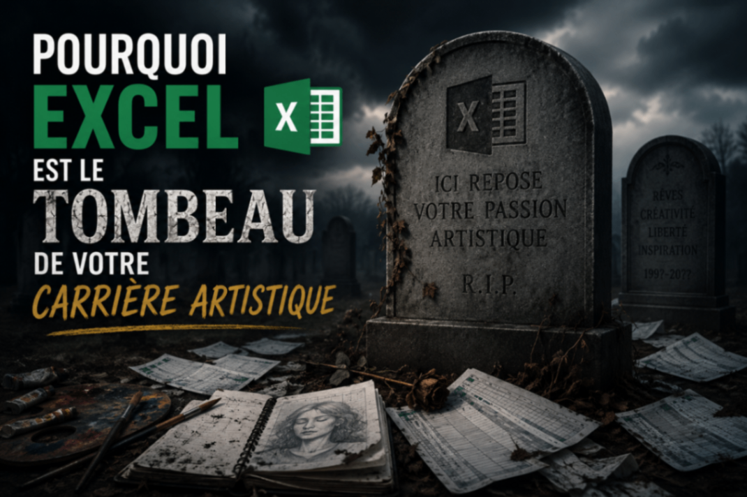 Pourquoi Excel est le tombeau de votre carrière artistique.